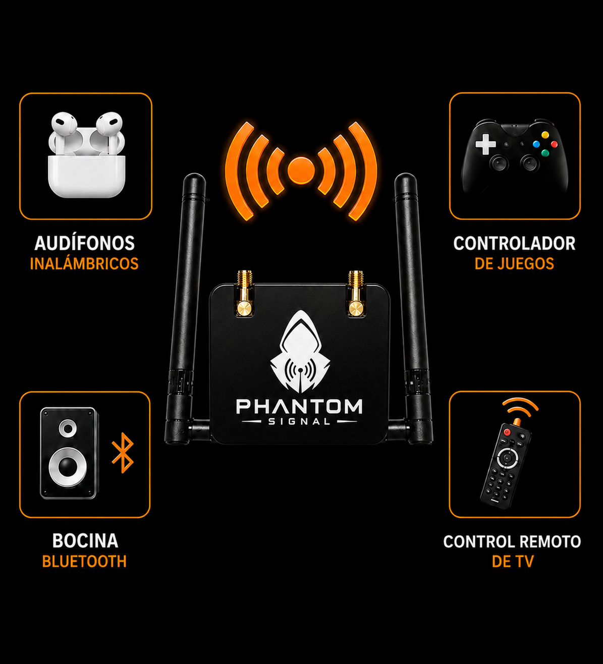 PhantomSignal Pro – Controla tu entorno inalámbrico en segundos